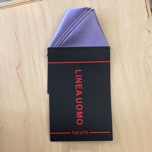 Linea Uomo Lavender Pocket Square